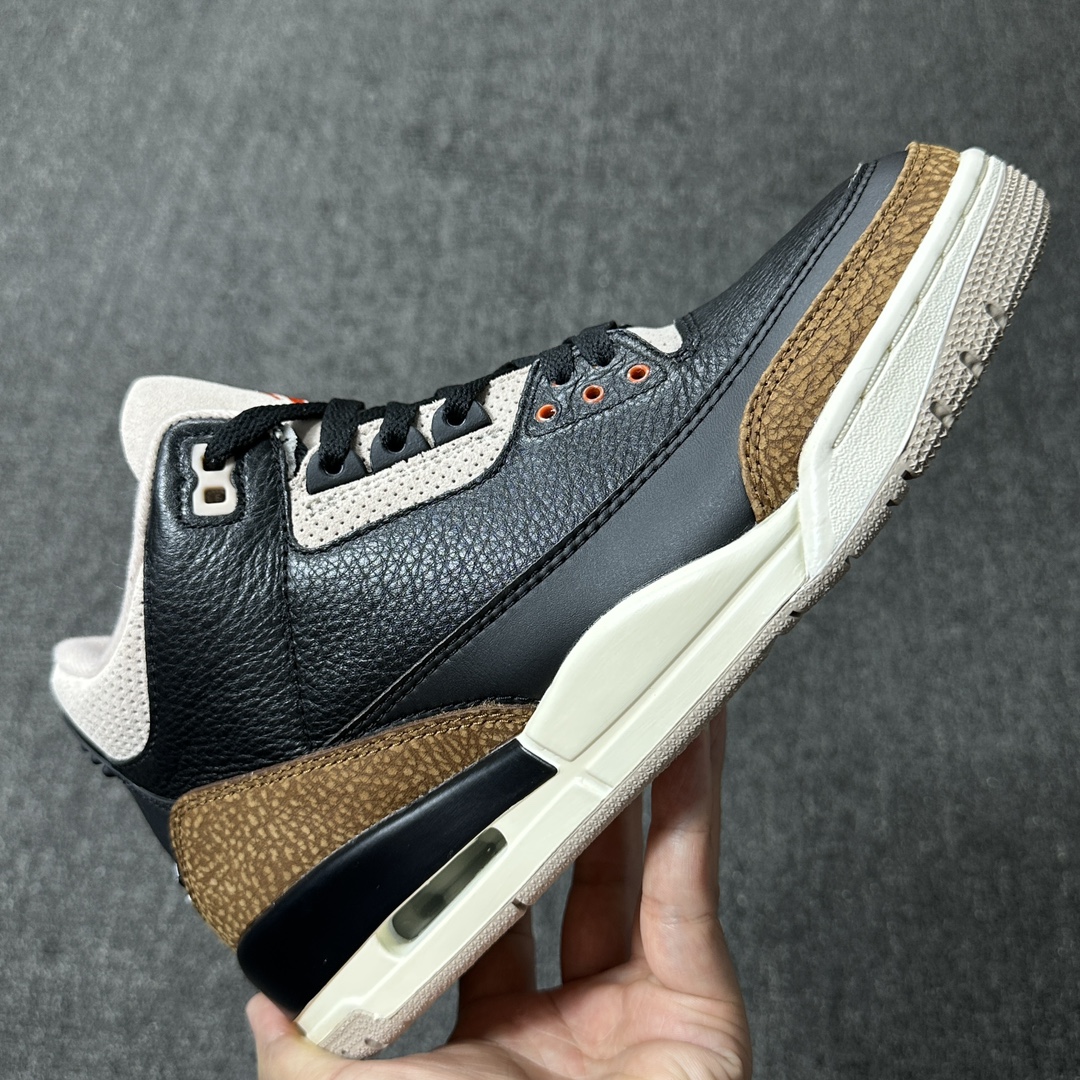 特价福利.AirJordan3“DesertCement”大象棕色沙漠黑水泥CT8532-008aj3大