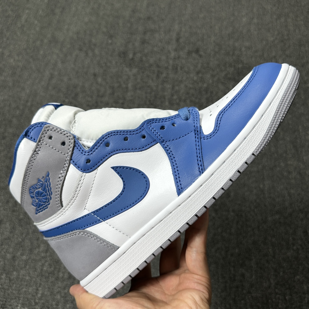 福利特价.AirJordan1HighOG“TrueBlue”DZ5485-410aj1白灰蓝尺码40.