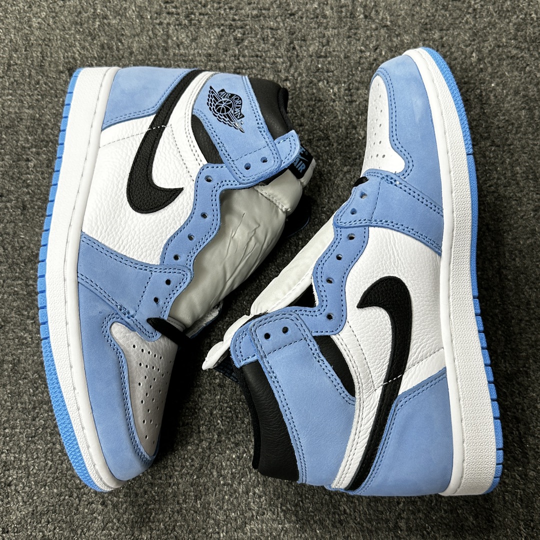 特价福利.AirJordan1AJ1北卡蓝大学蓝脚趾555088-134aj1大学蓝尺码40.5-47.