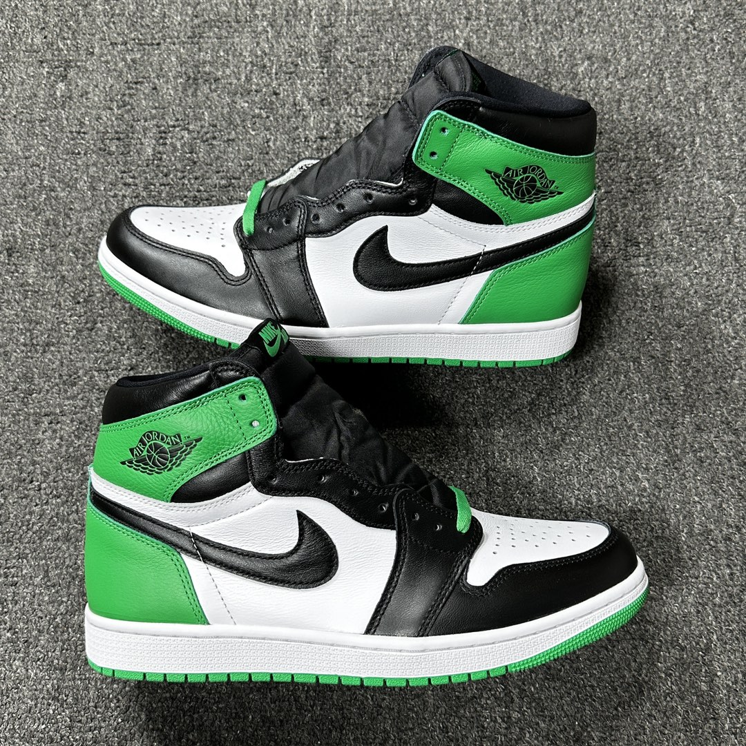 特价福利.AirJordan1HighOG“BlackandLuckyGreen”白绿凯尔特人DZ548