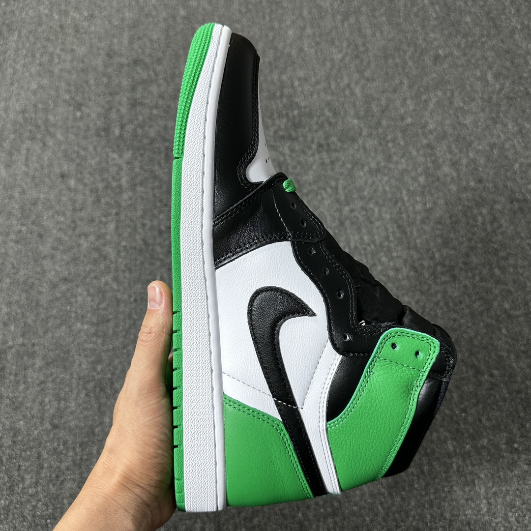 特价福利.AirJordan1HighOG“BlackandLuckyGreen”白绿凯尔特人DZ548