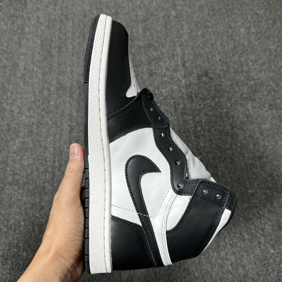 福利特价AirJordan1High85AJ1黑白熊猫高帮篮球鞋BQ4422-001aj185黑白熊猫尺