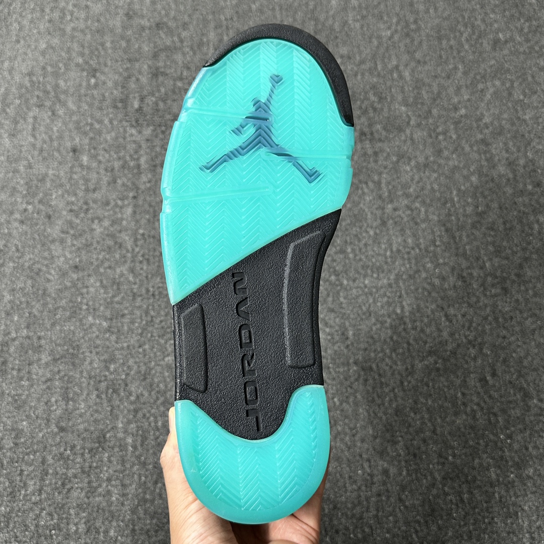 福利特价Airjordan5”Aqua“AJ5黑蓝湖水蓝运动复古篮球鞋DD0587-047aj5伽马蓝尺