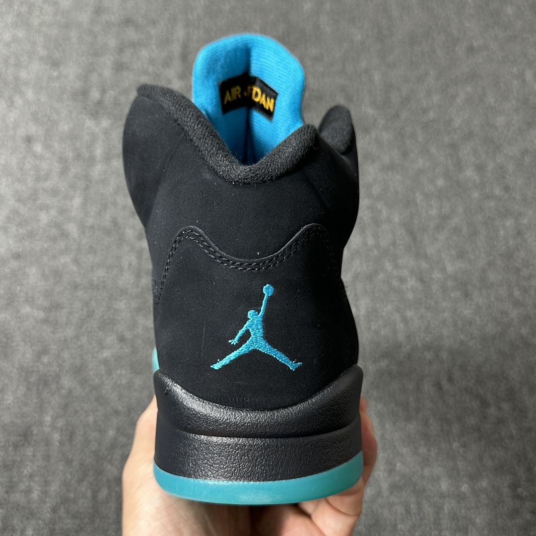 福利特价Airjordan5”Aqua“AJ5黑蓝湖水蓝运动复古篮球鞋DD0587-047aj5伽马蓝尺