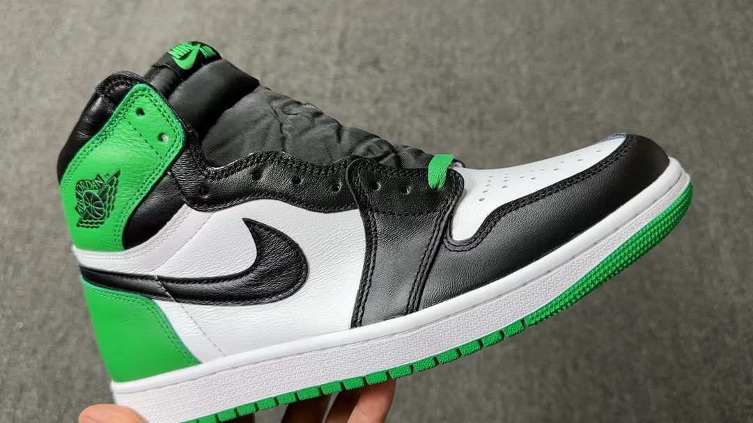 特价福利.AirJordan1HighOG“BlackandLuckyGreen”白绿凯尔特人DZ548