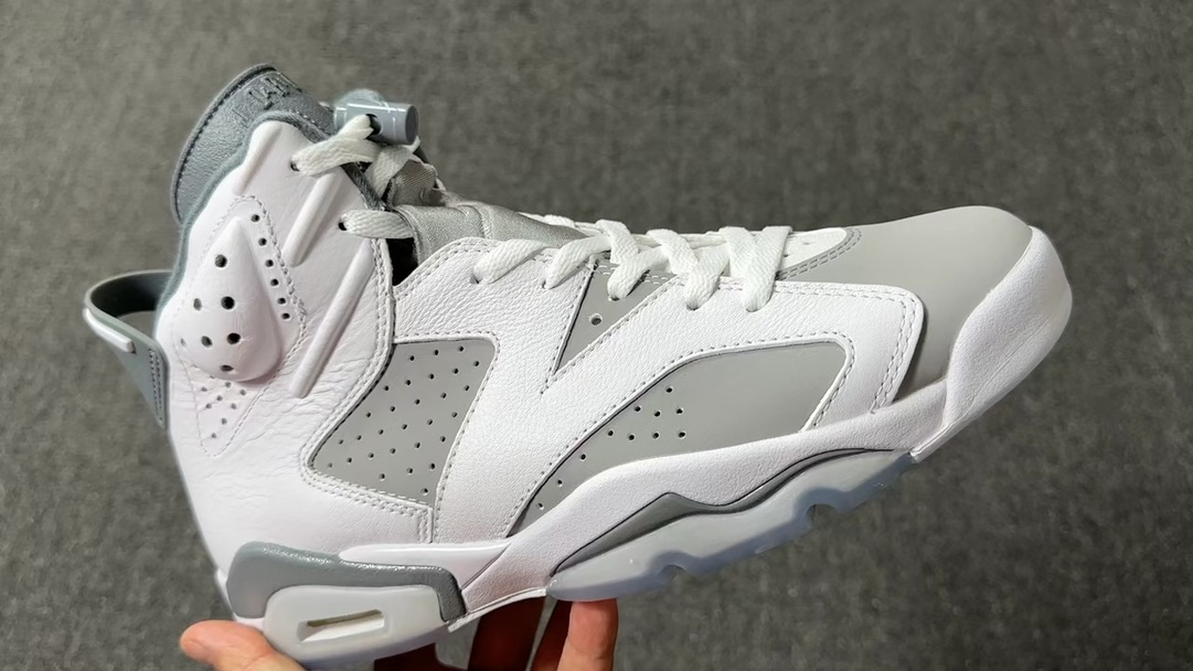 福利特价AirJordan6CoolGreyAJ6酷灰复古篮球鞋CT8529-100aj6白会尺码41-