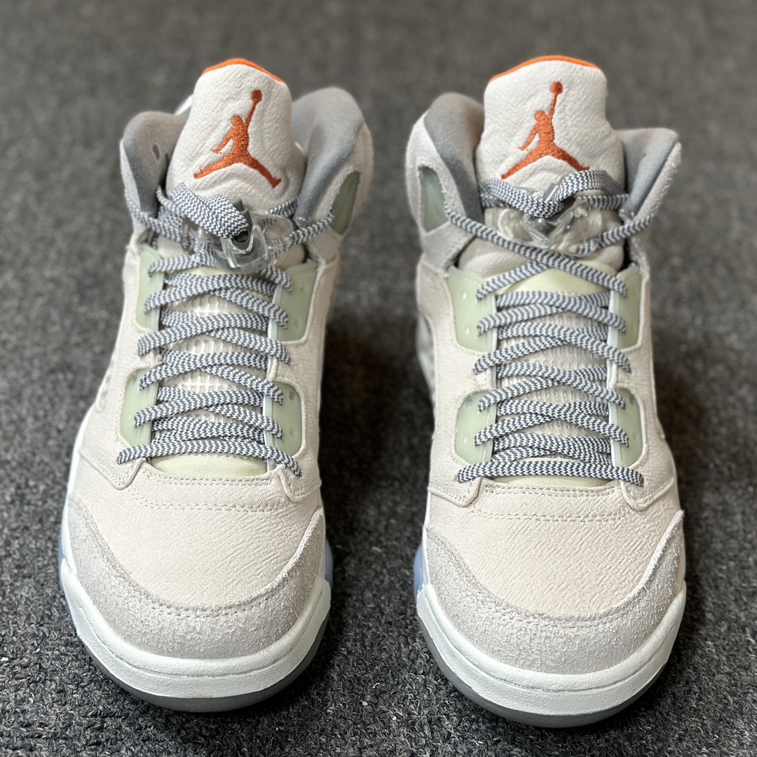 福利特价AirJordan5RetroAJ5米灰色复古篮球鞋FD9222-180尺码40-47.5全码撸