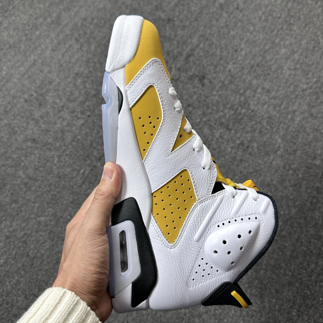 福利特价AirJordan6YellowOchreaj6白黄CT8529-170尺码40.5-48.5