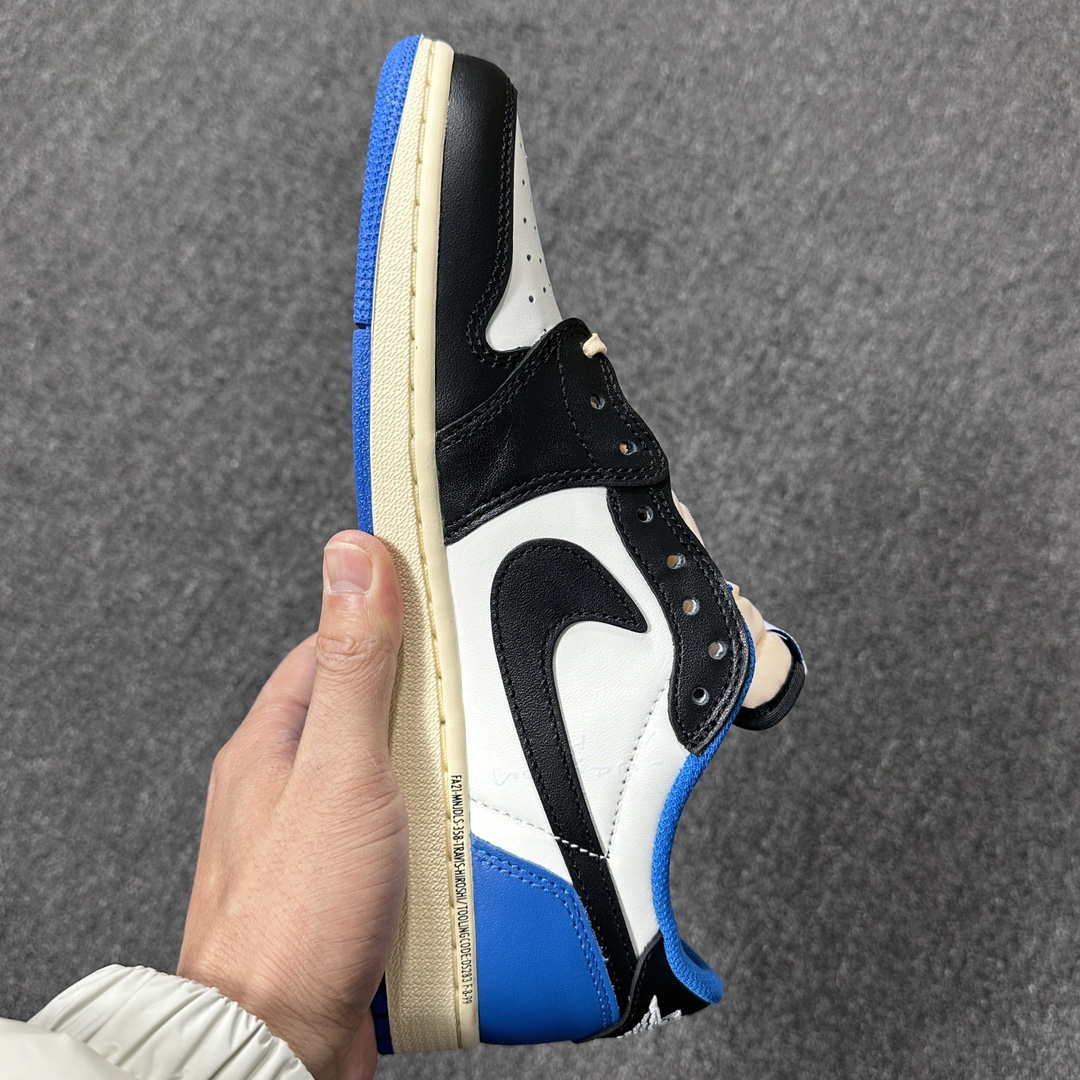 AJ1倒钩闪电尺码:40.5-47.5福利特价大厂原价500纯原出品-TravisScottxFragm