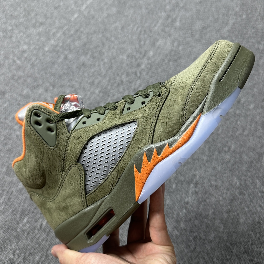 AJ5橄榄绿尺码:40-47.5LJR特供版-AirJordan5Retro“Olive”橄榄绿DD05