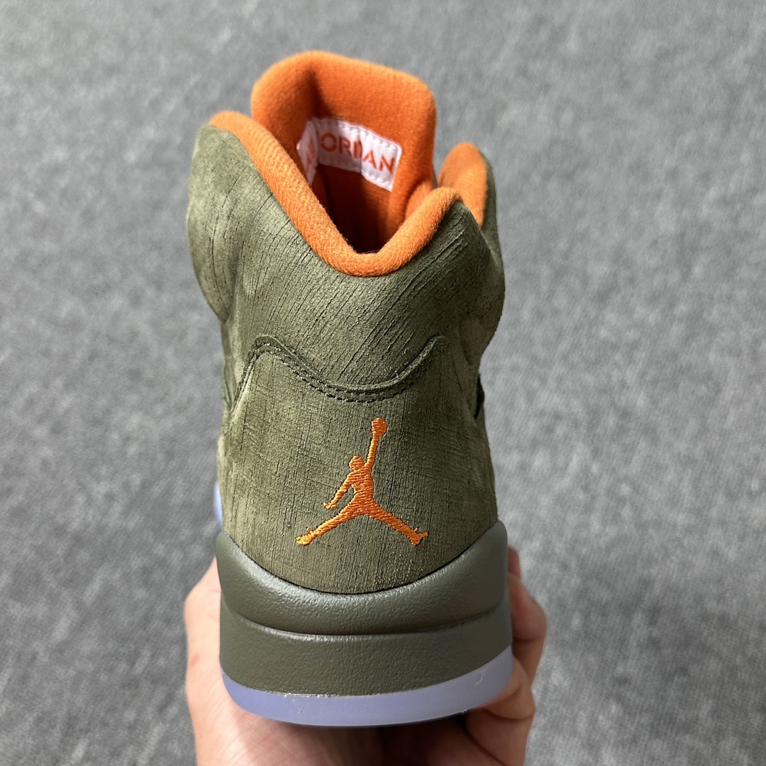 AJ5橄榄绿尺码:40-47.5LJR特供版-AirJordan5Retro“Olive”橄榄绿DD05