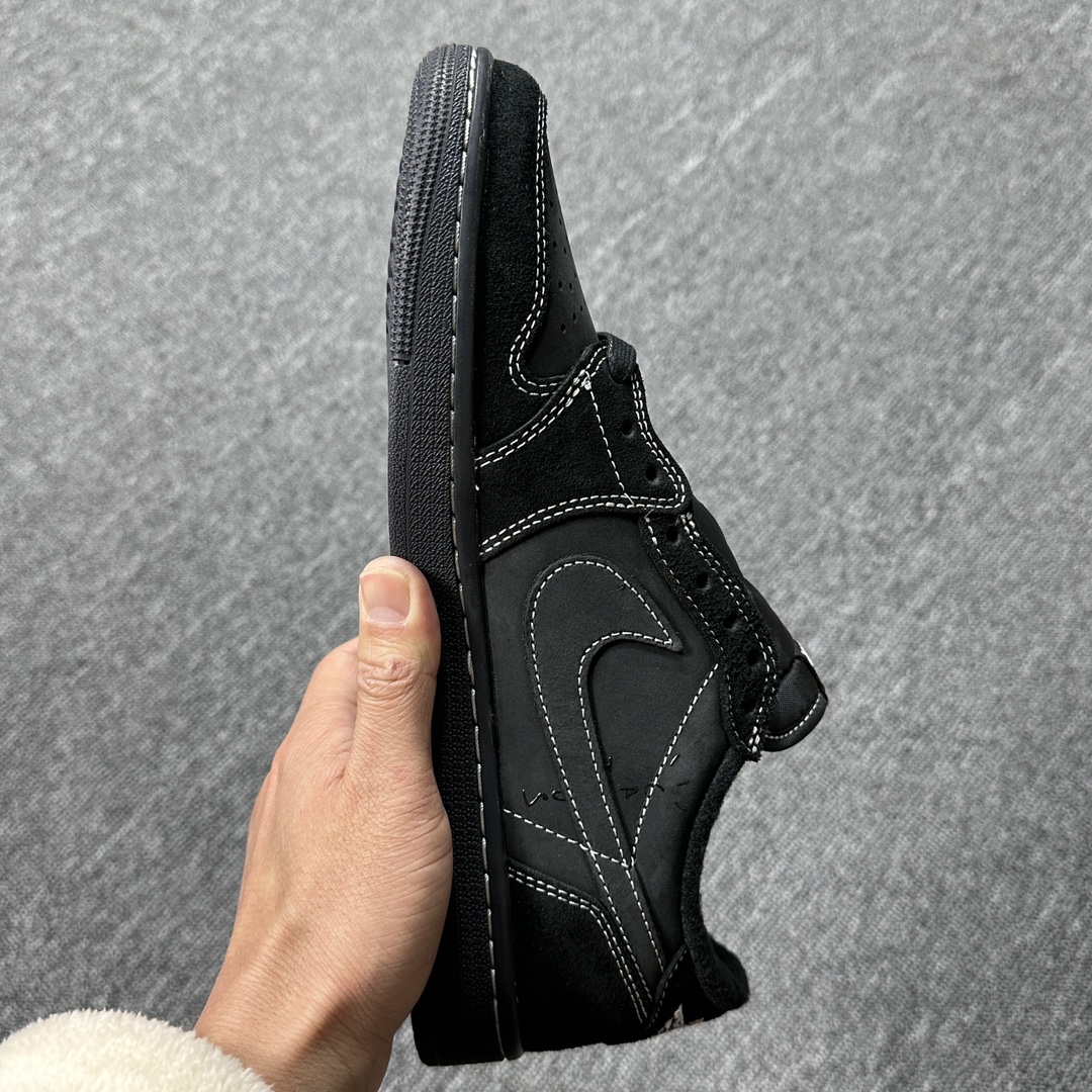 AJLow倒钩全黑尺码40-48.5有45.5纯原福利特价-TravisScottxAirJordan1