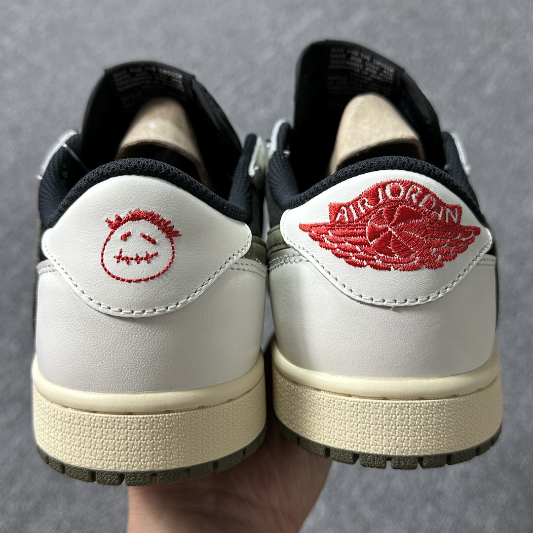 AJ1Low橄榄绿尺码40-48.5有45.5纯原福利特价-TravisScottxAirJordan1