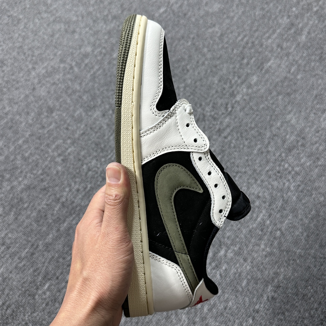 AJ1Low橄榄绿尺码40-48.5有45.5纯原福利特价-TravisScottxAirJordan1