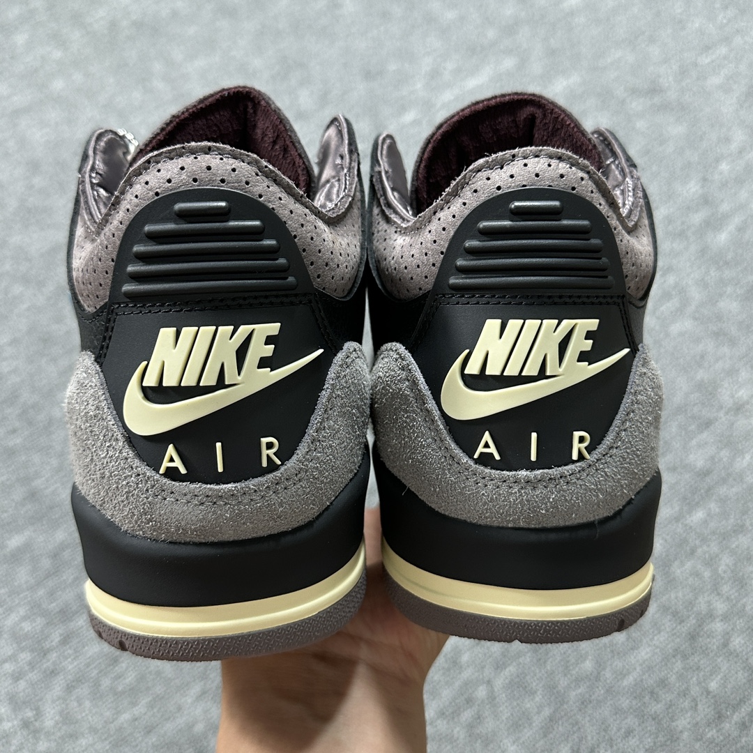 ♨️东莞裁片版本 2026年开年重磅福利特价！aj3黑紫 40 40.5 41 42 42.5 43 4