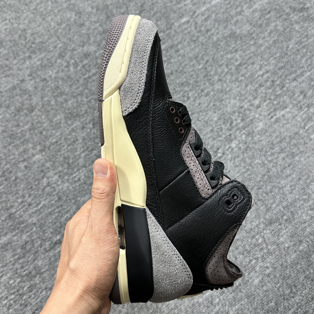 ♨️东莞裁片版本 2026年开年重磅福利特价！aj3黑紫 40 40.5 41 42 42.5 43 4