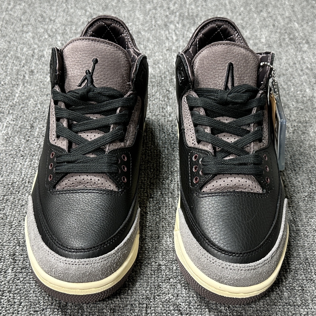 ♨️东莞裁片版本 2026年开年重磅福利特价！aj3黑紫 40 40.5 41 42 42.5 43 4