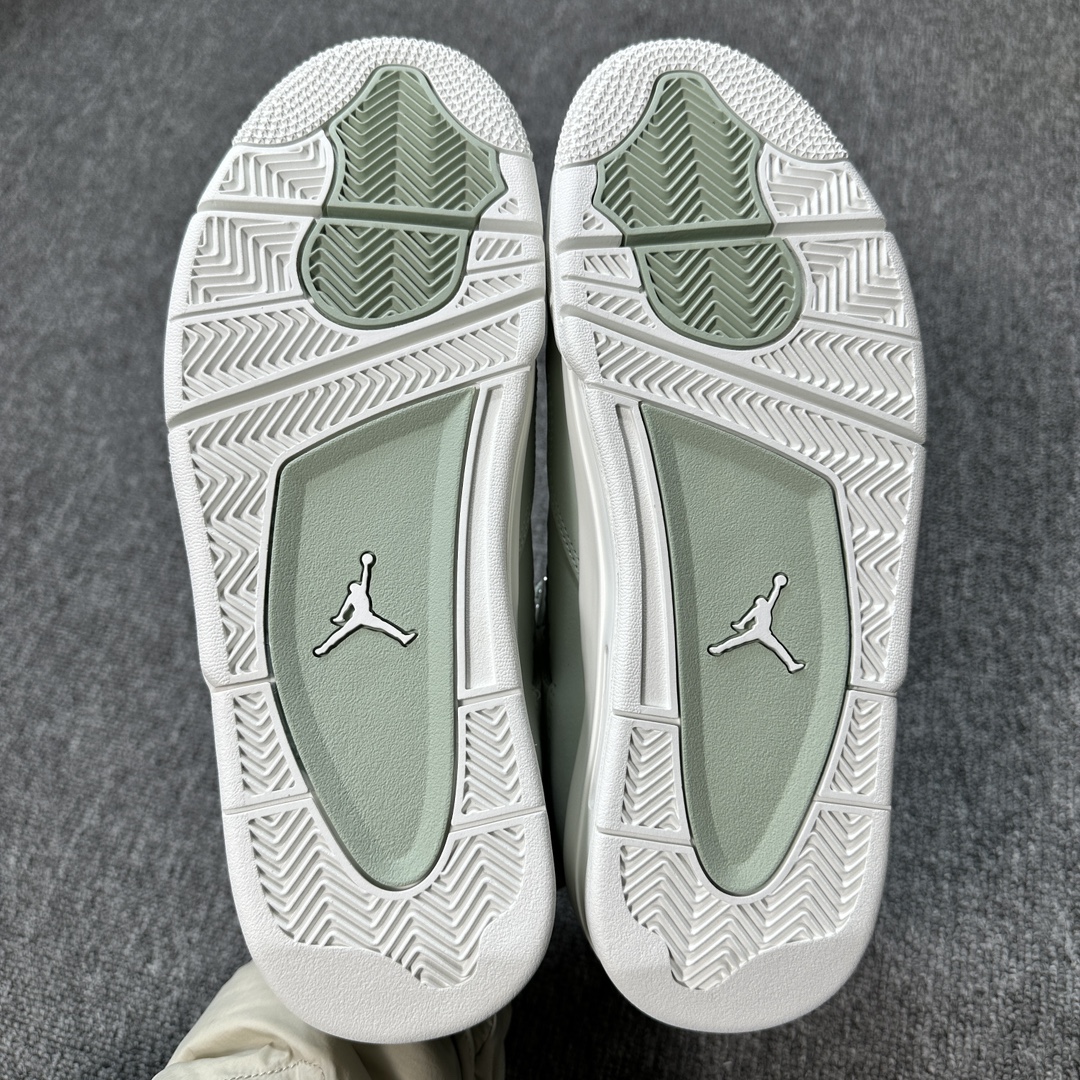 ♨️东莞裁片版本 2026年开年重磅福利特价！aj4米绿 36-47.5 齐 售前 售后三包到底，品质毋