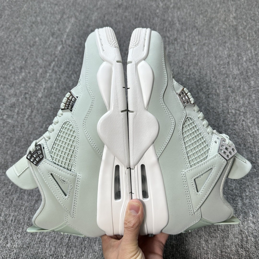 ♨️东莞裁片版本 2026年开年重磅福利特价！aj4米绿 36-47.5 齐 售前 售后三包到底，品质毋