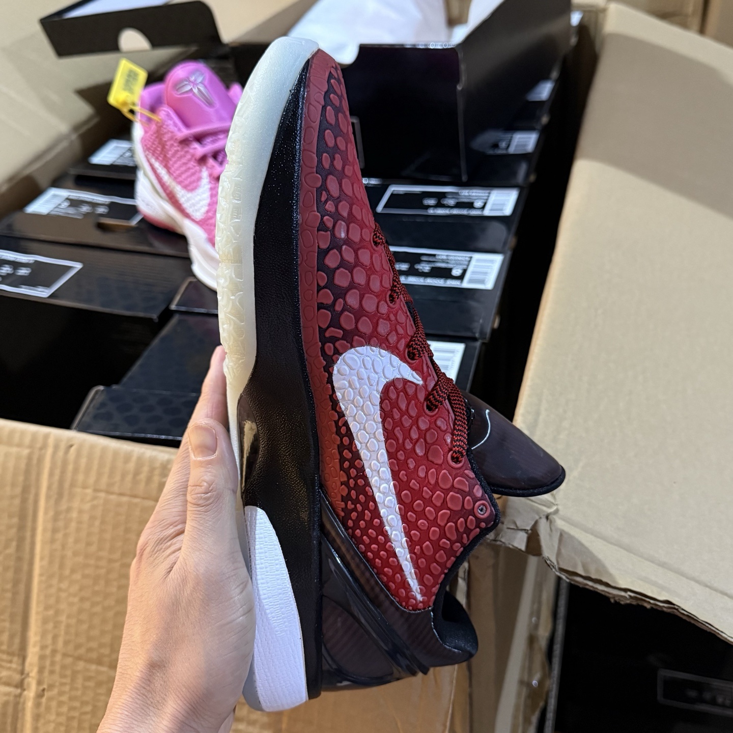 【莞产】NK Zoom KOBE 6 Protro 科比6代 DH9888-600 全明星 黑红
完