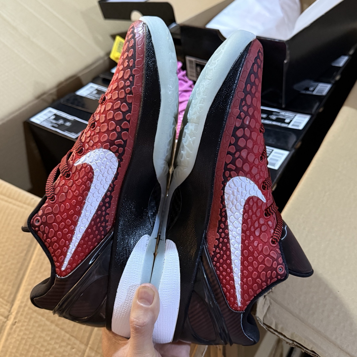 【莞产】NK Zoom KOBE 6 Protro 科比6代 DH9888-600 全明星 黑红
完