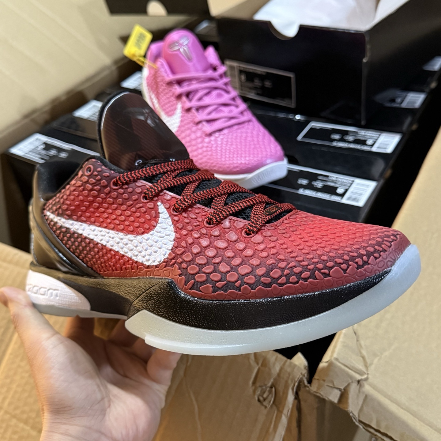 【莞产】NK Zoom KOBE 6 Protro 科比6代 DH9888-600 全明星 黑红
完