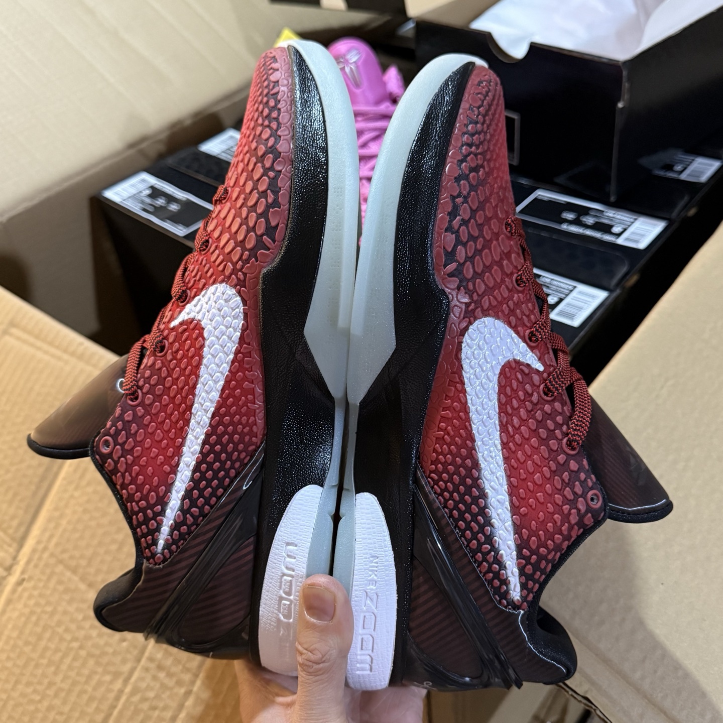 【莞产】NK Zoom KOBE 6 Protro 科比6代 DH9888-600 全明星 黑红
完