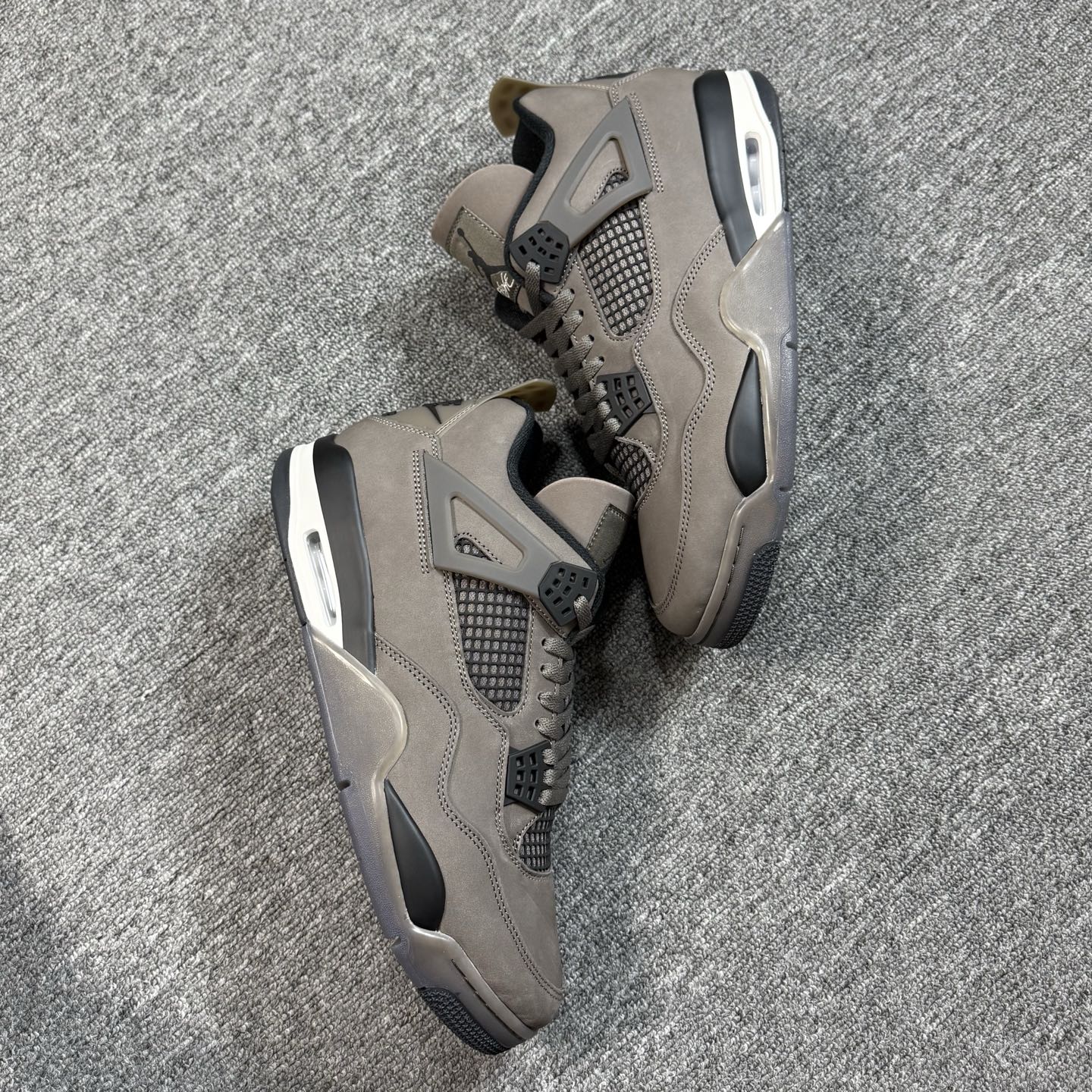 ♨️东莞裁片版本 2026年开年重磅福利特价！aj4摩卡棕 40-48.5齐 售前 售后三包到底，品质毋