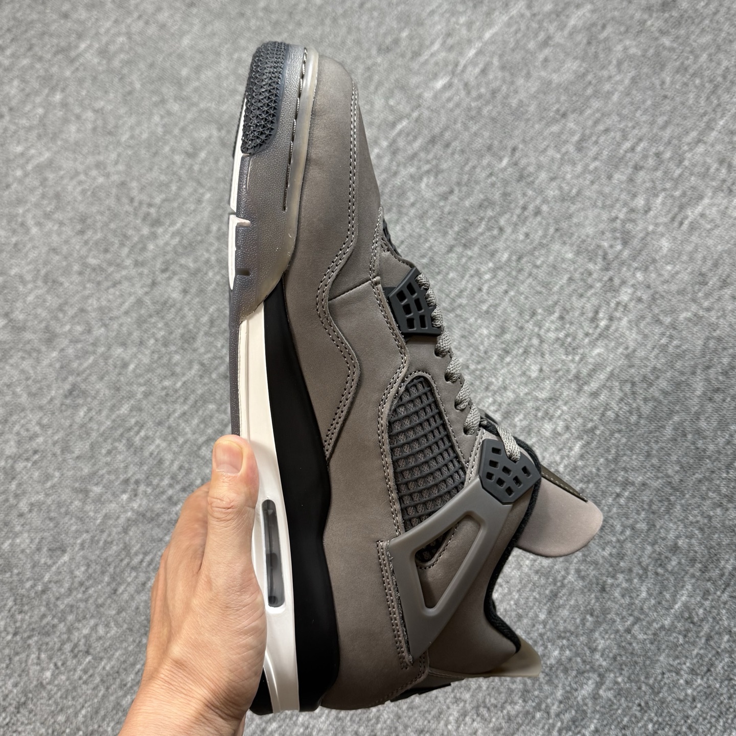 ♨️东莞裁片版本 2026年开年重磅福利特价！aj4摩卡棕 40-48.5齐 售前 售后三包到底，品质毋