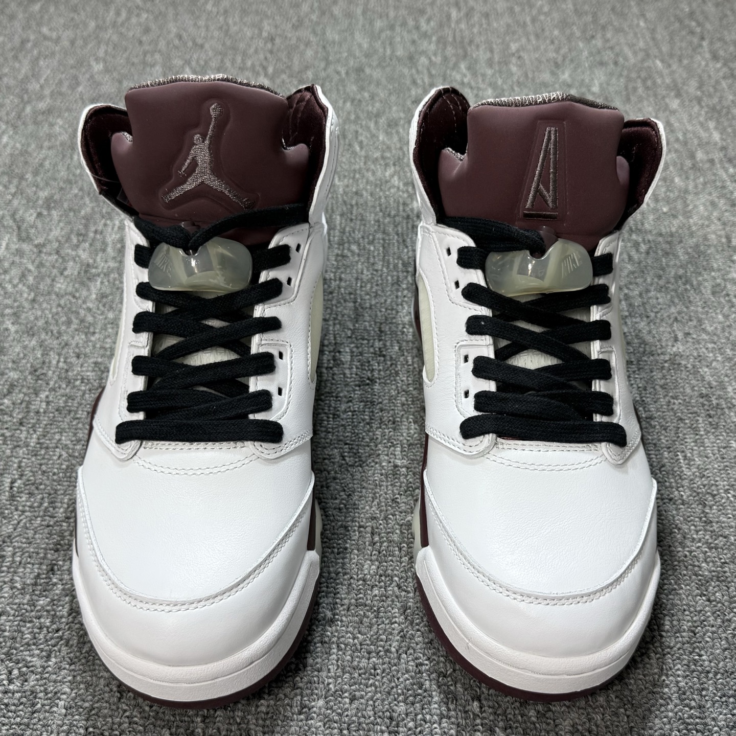 ♨️市场知名OG版本 特价包邮！aj5 AM酒红！货号HQ1528-100！尺码40-47.5全码齐！