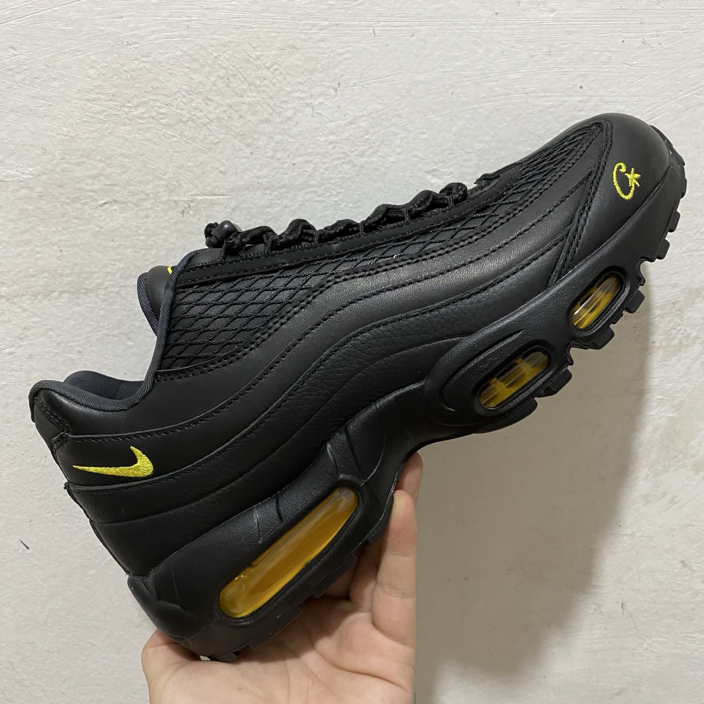  KZ 2.0版本！
Corteiz x NK Air Max 95 Tour Yellow 黑色！
尺