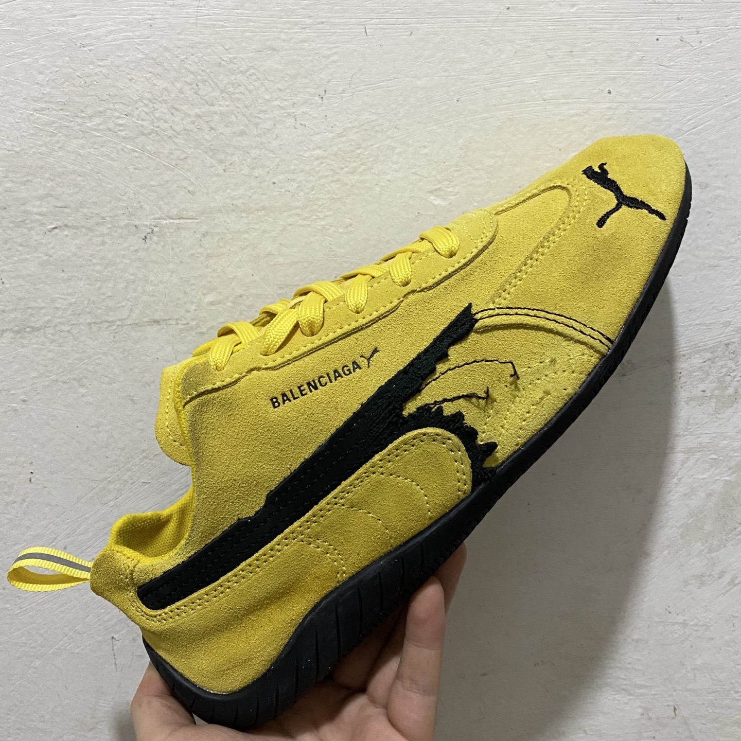 彪马 x Balenciaga巴黎世家  Speedcat 联名黄色！
尺码35-47出货📢 明天只有4