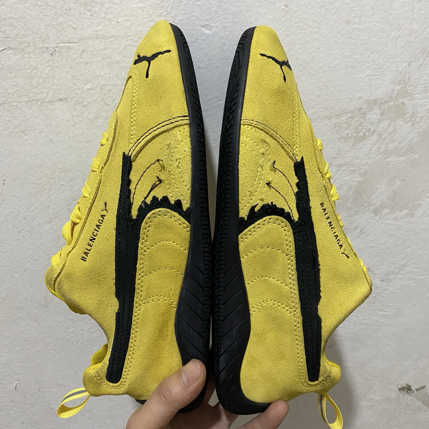 彪马 x Balenciaga巴黎世家  Speedcat 联名黄色！
尺码35-47出货📢 明天只有4