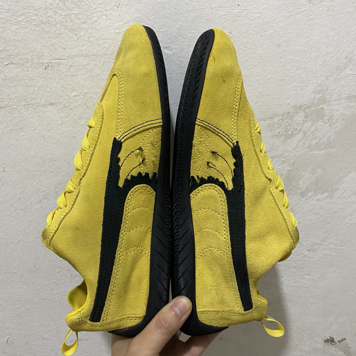 彪马 x Balenciaga巴黎世家  Speedcat 联名黄色！
尺码35-47出货📢 明天只有4