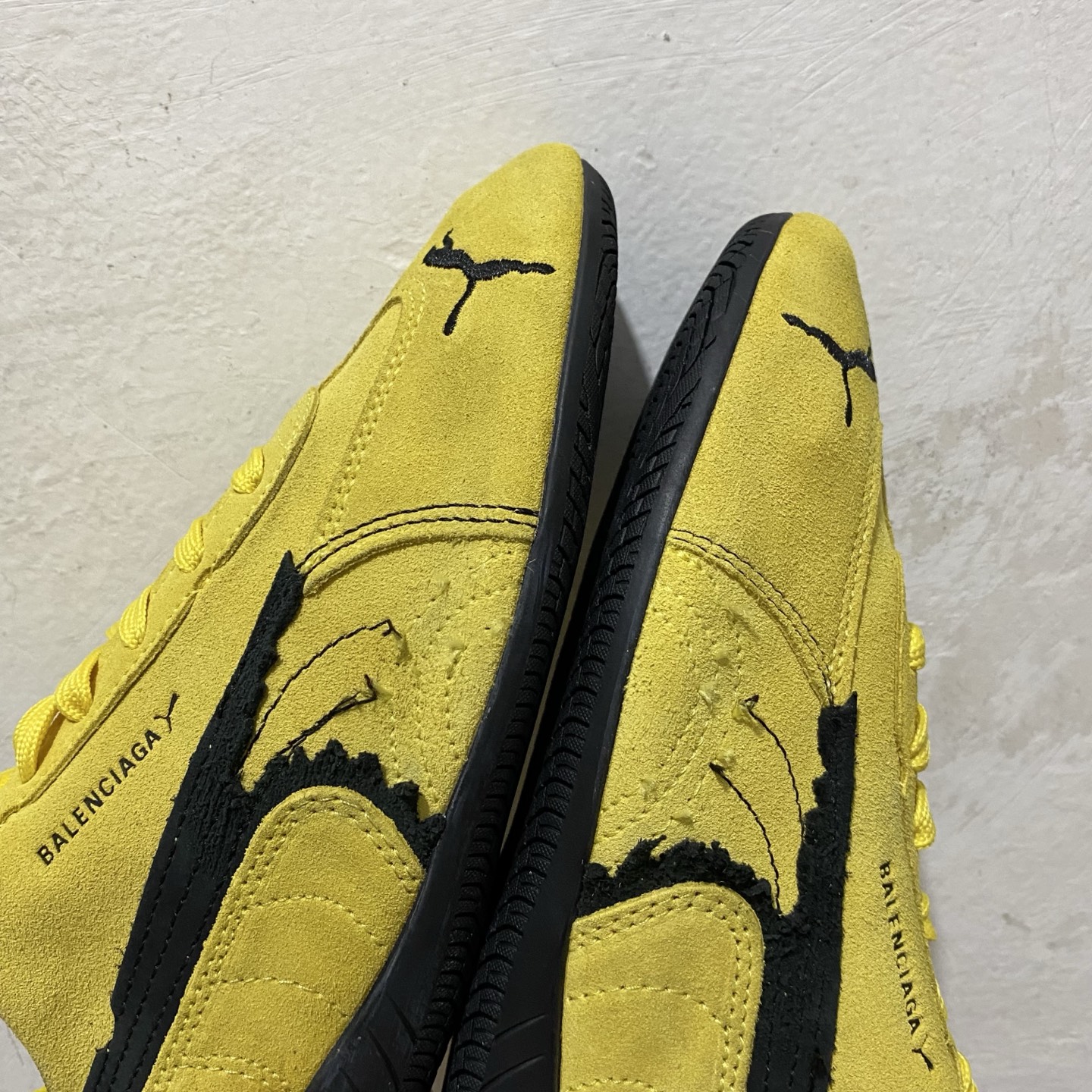 彪马 x Balenciaga巴黎世家  Speedcat 联名黄色！
尺码35-47出货📢 明天只有4