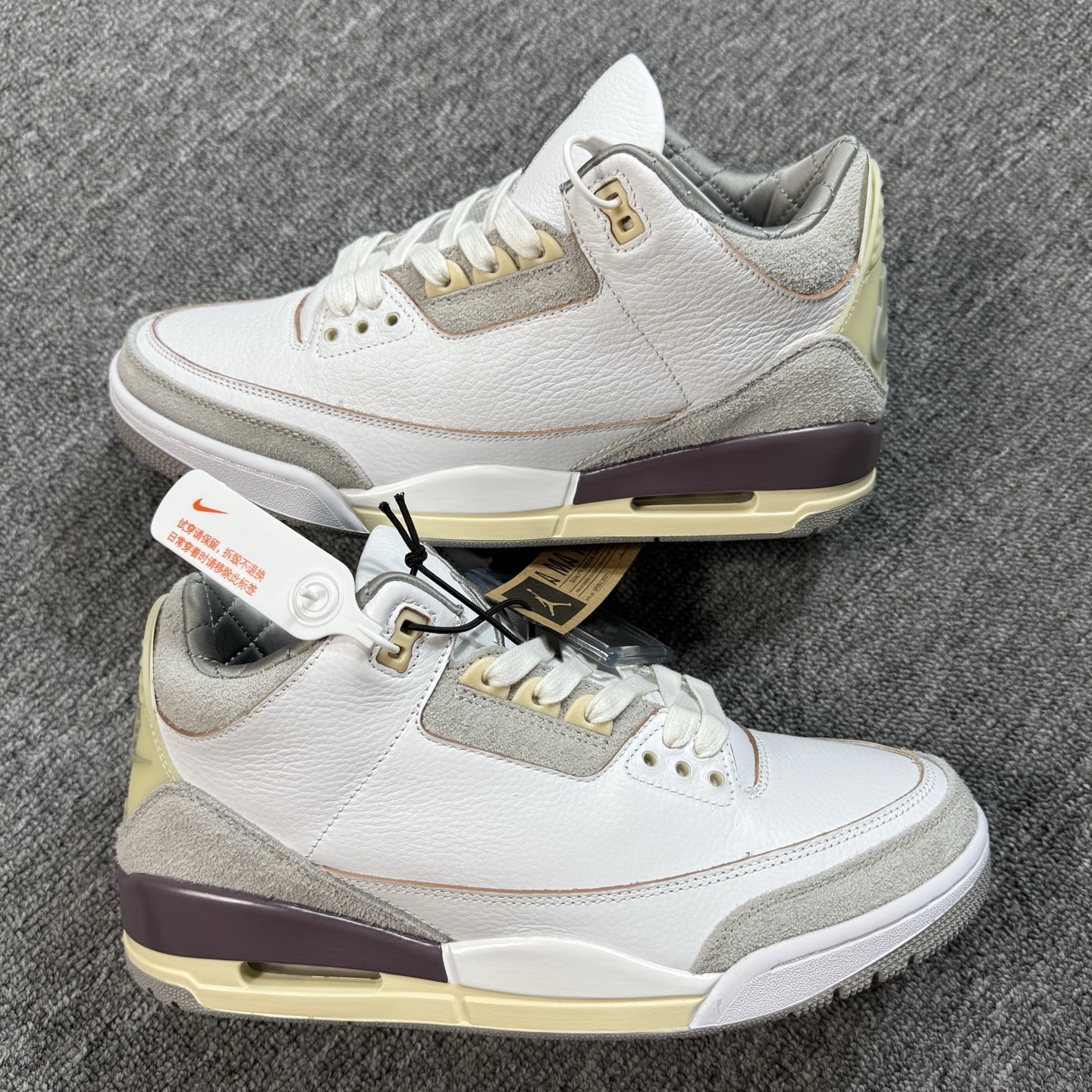 顶级外贸大厂出品！aj3AM白灰联名！开学季重磅特价🉐尺码39 40 40.5 41 42 42.5 4
