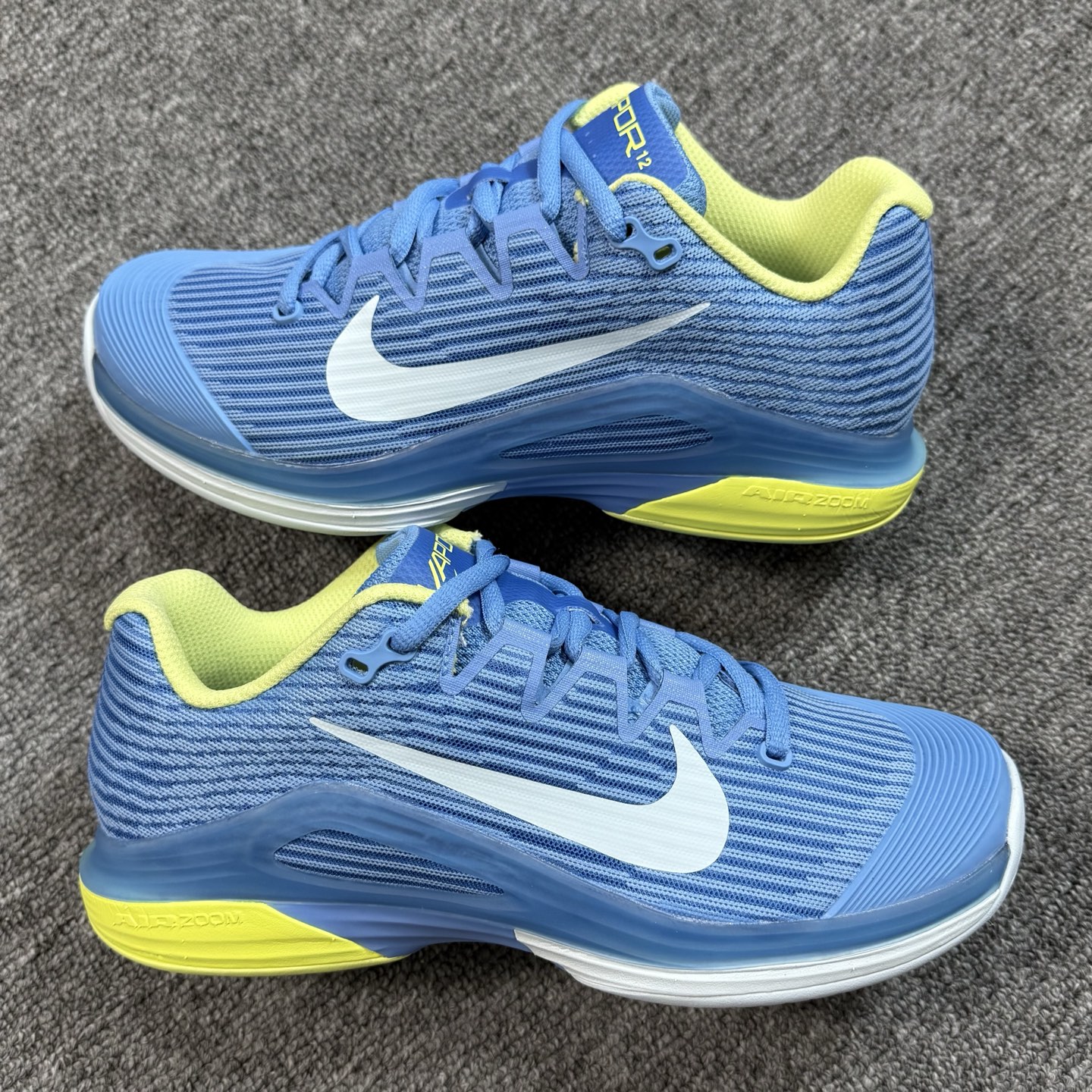 Vapor 12 HC 网球鞋 蓝黄！尺码36-47全码齐 ♨️无半码，半码的往上拿整码！货号FV555