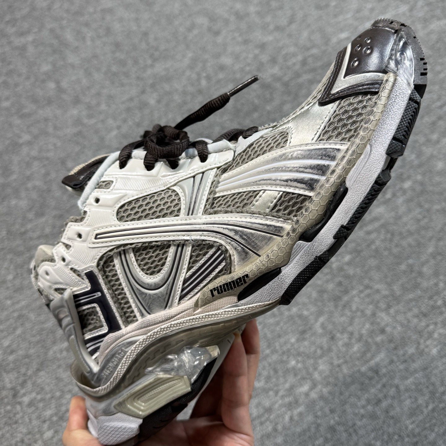 特价福利 市场顶级 巴黎世家7.5代白兰紫尺码35-46 偏大一个尺码