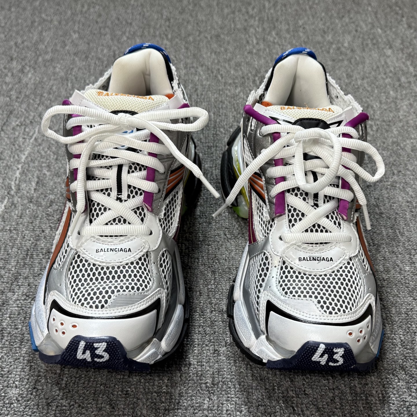 特价福利 市场顶级 巴黎世家7.5代白兰紫尺码35-46 偏大一个尺码