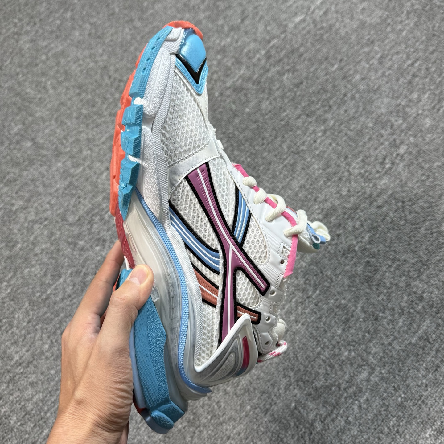 特价福利 市场顶级 巴黎世家7.5代白兰紫尺码35-46 偏大一个尺码