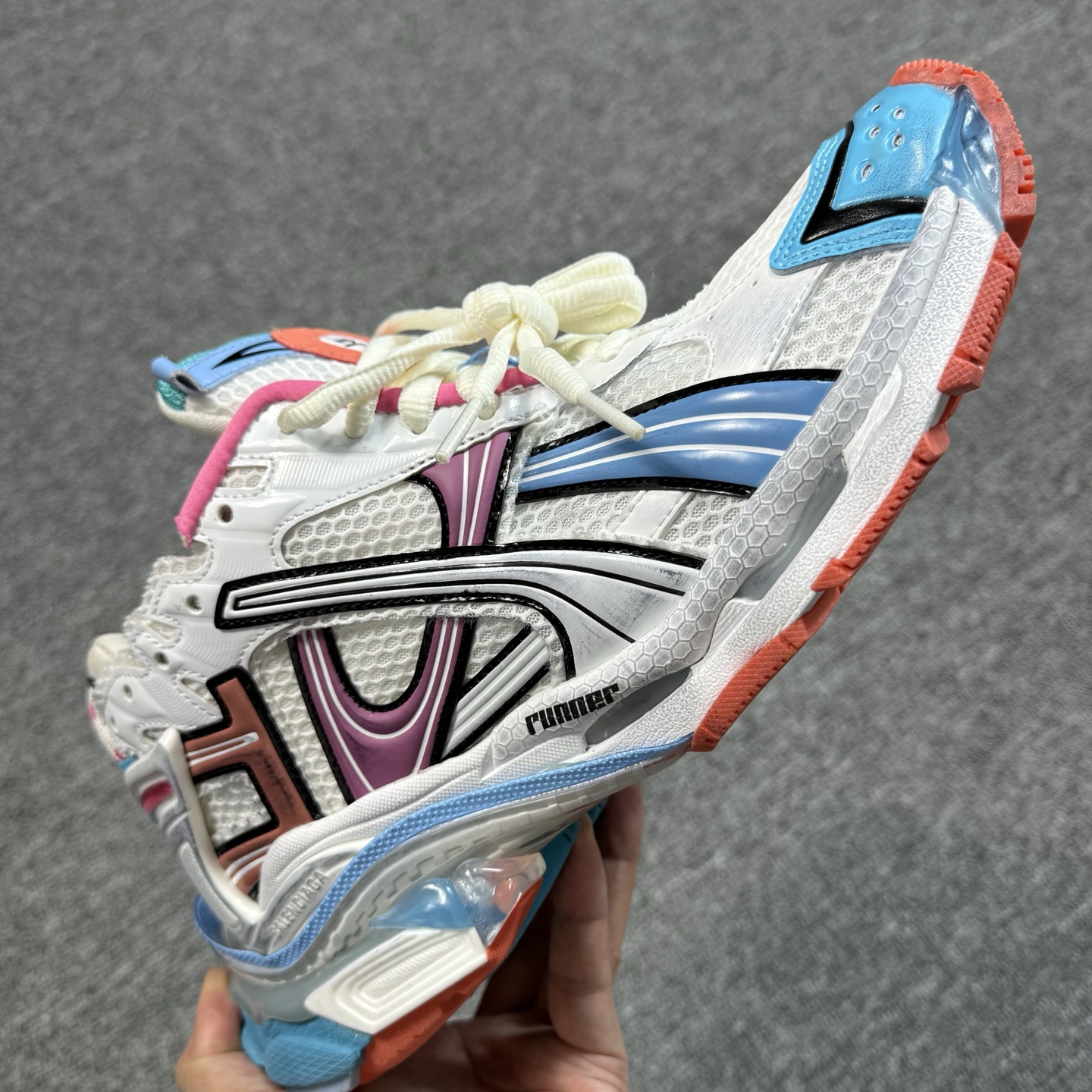 特价福利 市场顶级 巴黎世家7.5代白兰紫尺码35-46 偏大一个尺码