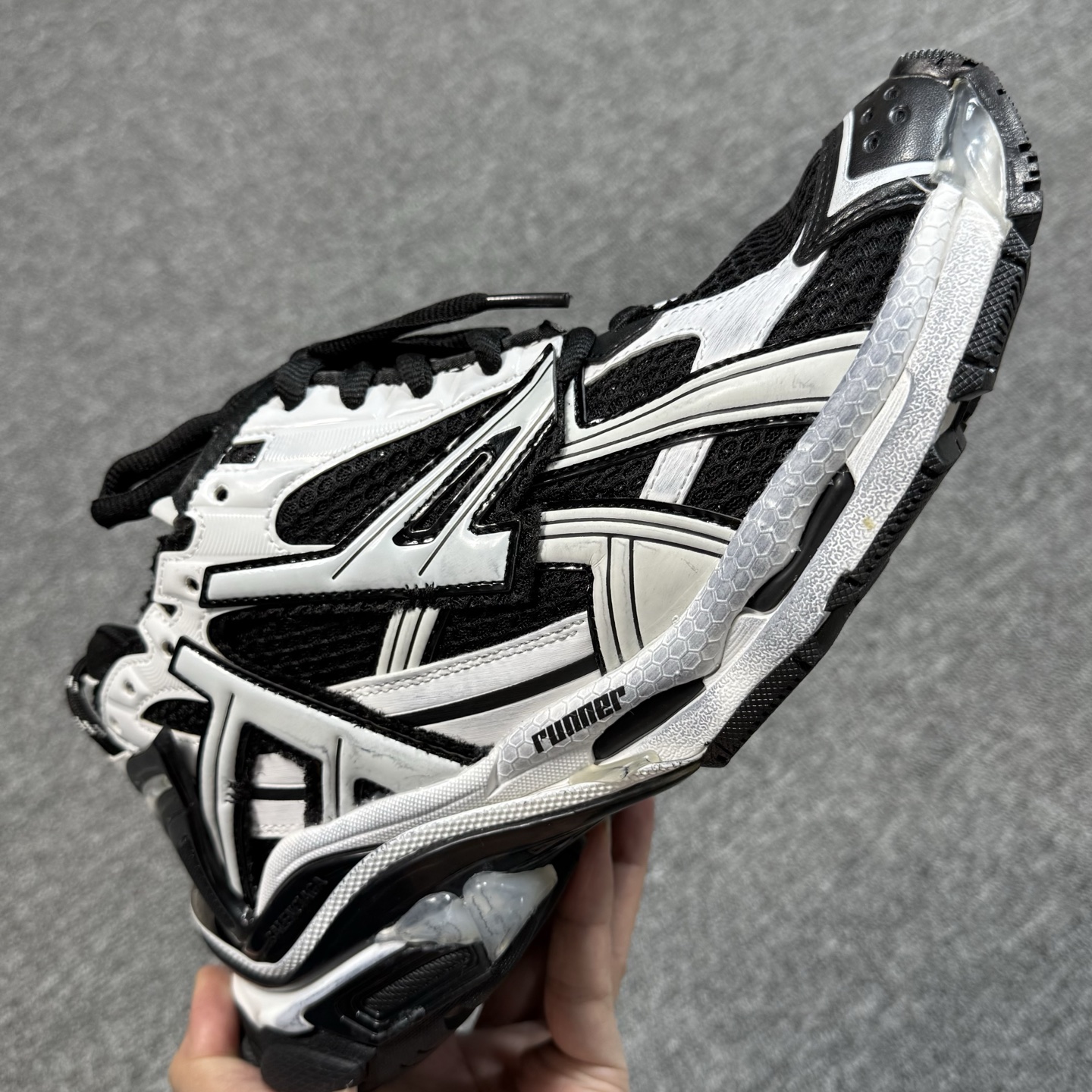 特价福利 市场顶级 巴黎世家7.5代白兰紫尺码35-46 偏大一个尺码