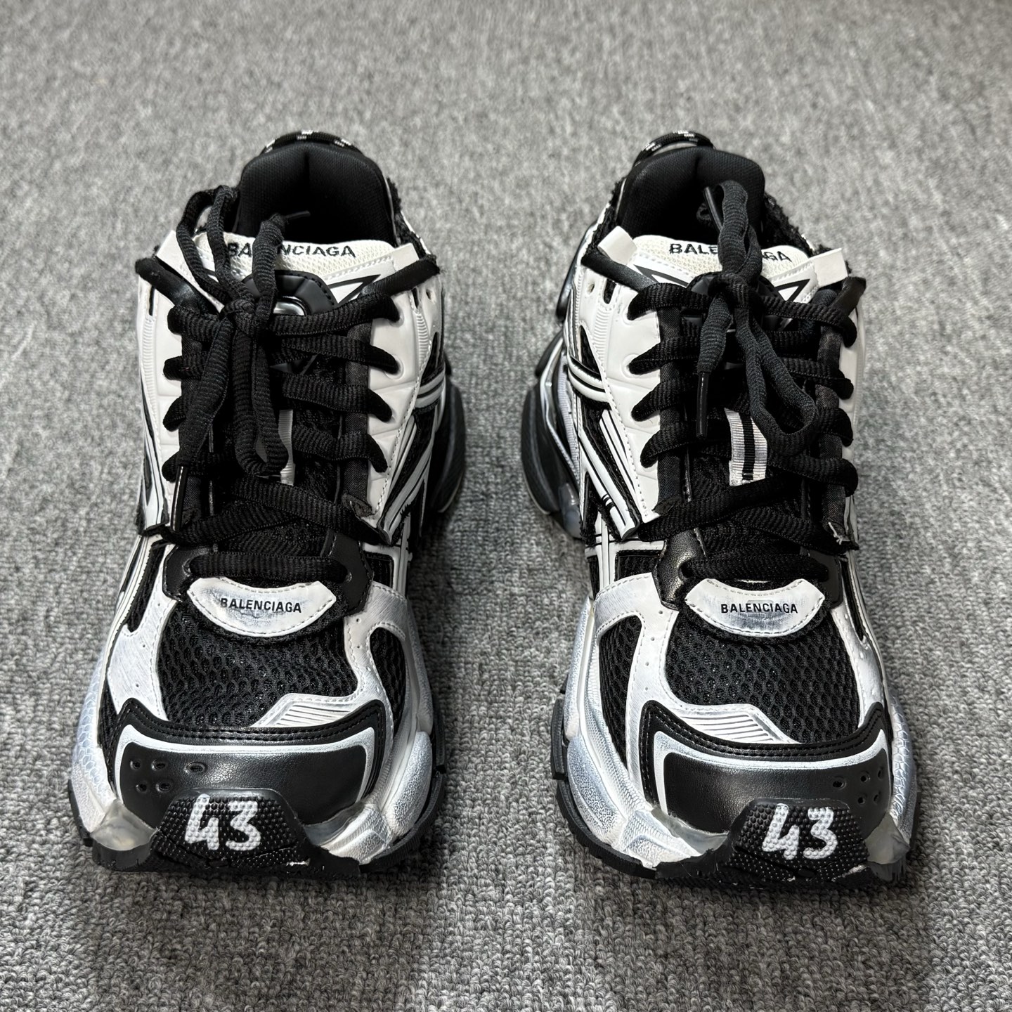 特价福利 市场顶级 巴黎世家7.5代白兰紫尺码35-46 偏大一个尺码