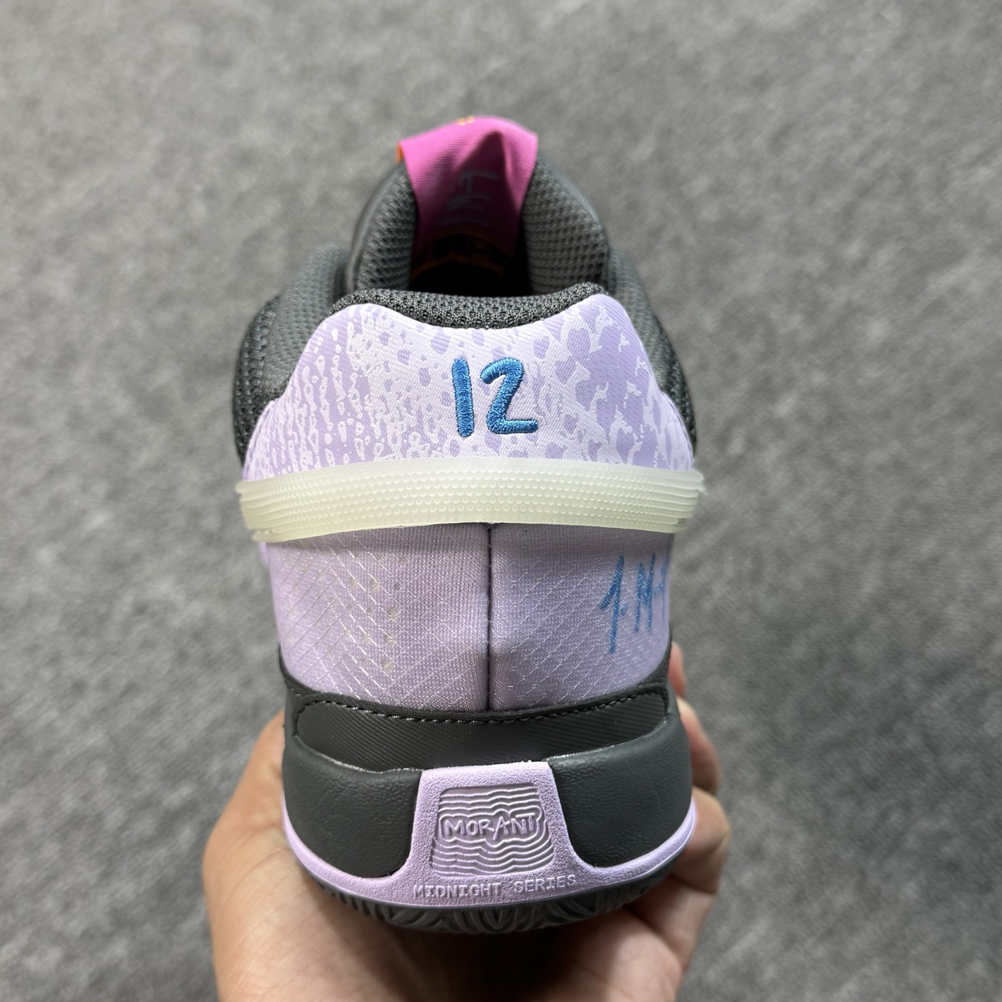 ♨️ 双十一重磅特价 市场知名版本 莫兰特 篮球鞋 深灰紫！尺码39-47齐，♨️偏小0.5-1个尺码！