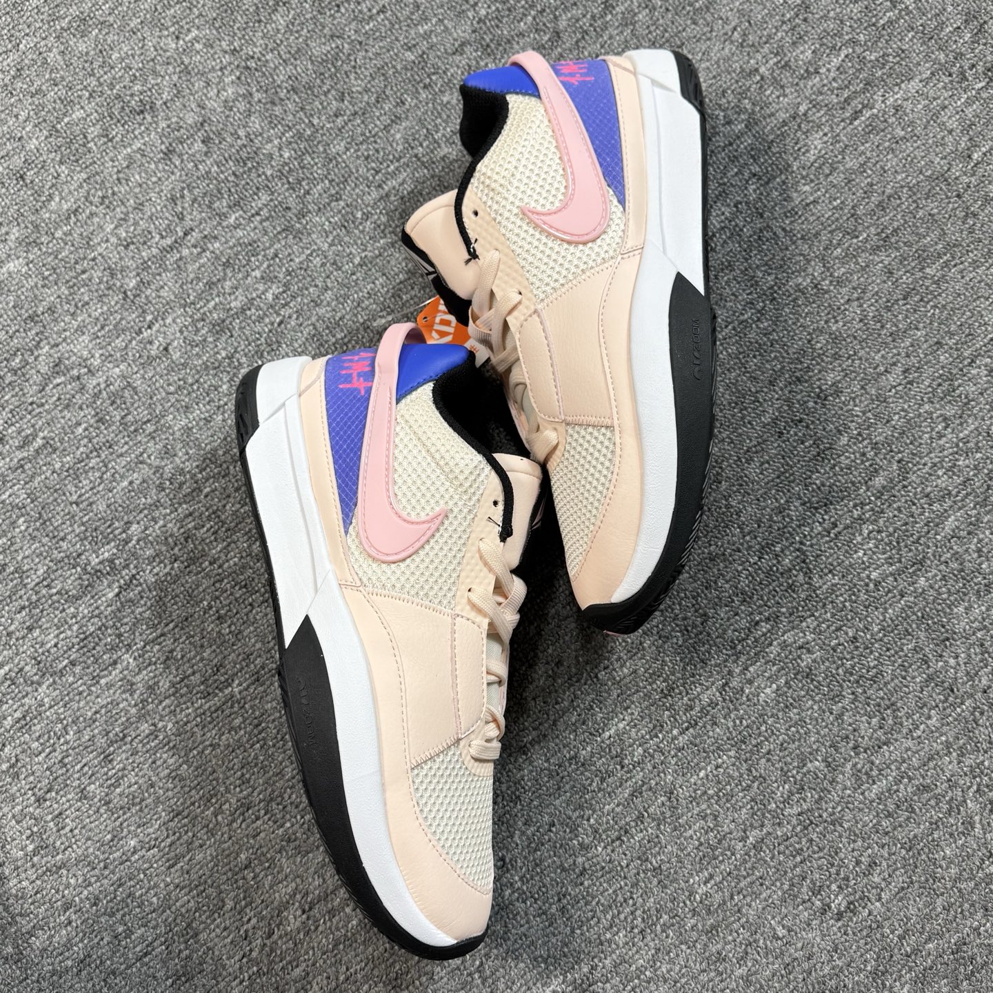 ♨️ 双十一重磅特价 市场知名版本 莫兰特 篮球鞋 米粉紫！尺码40-47齐，♨️偏小0.5-1个尺码！