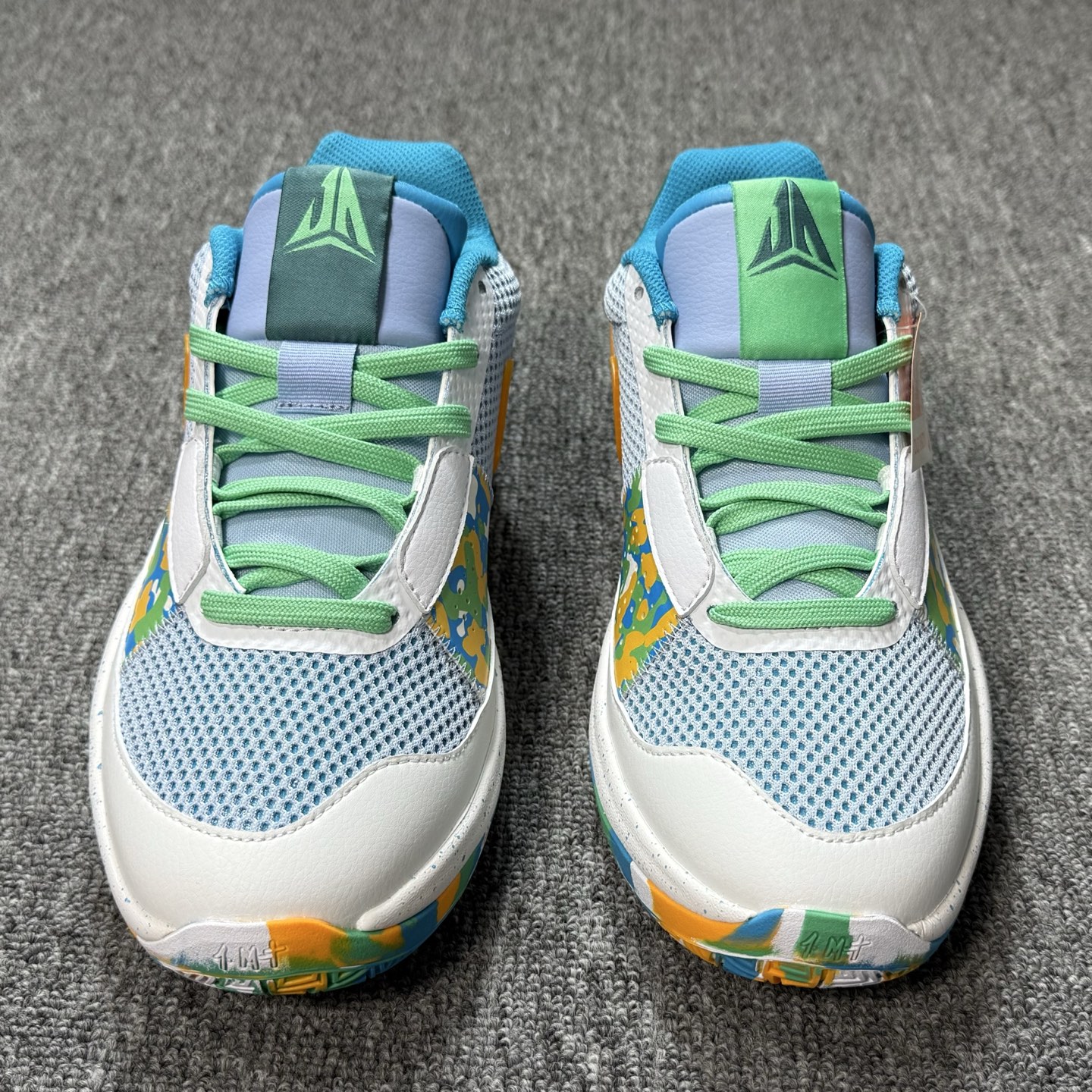 ♨️ 双十一重磅特价 市场知名版本 莫兰特 篮球鞋 七彩蓝！尺码39-47齐，♨️偏小0.5-1个尺码！