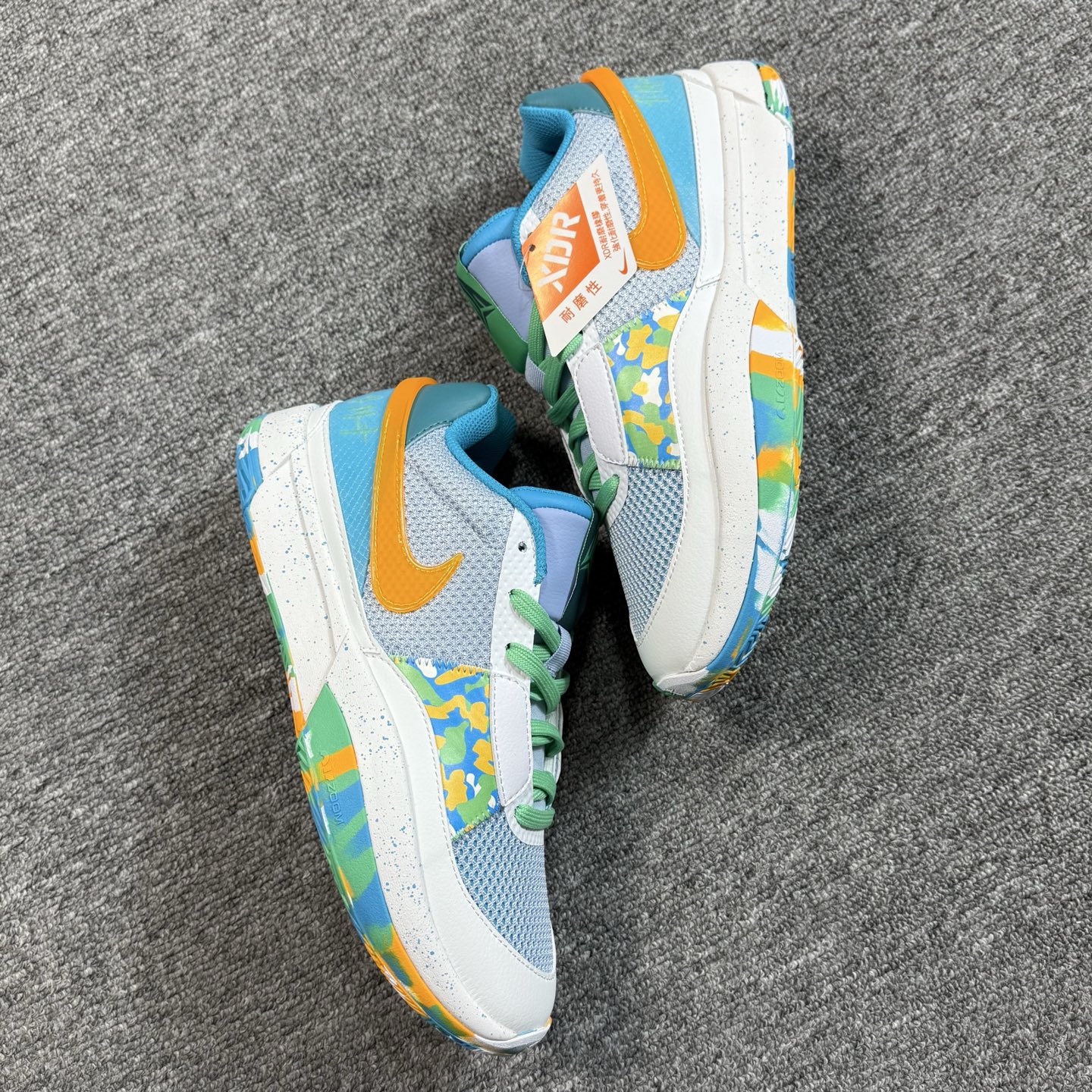 ♨️ 双十一重磅特价 市场知名版本 莫兰特 篮球鞋 七彩蓝！尺码39-47齐，♨️偏小0.5-1个尺码！