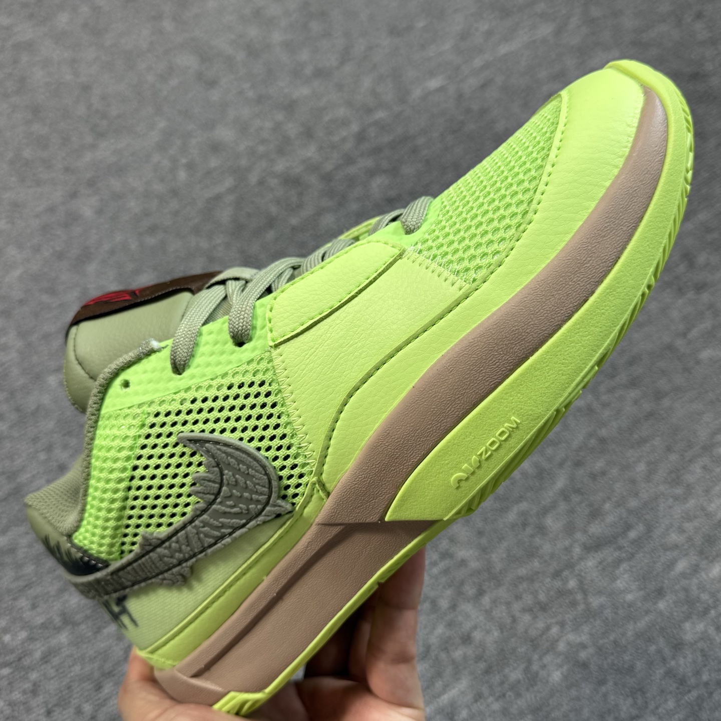 ♨️ 双十一重磅特价 市场知名版本 莫兰特 篮球鞋 绿色！尺码40-47齐，♨️偏小0.5-1个尺码！货