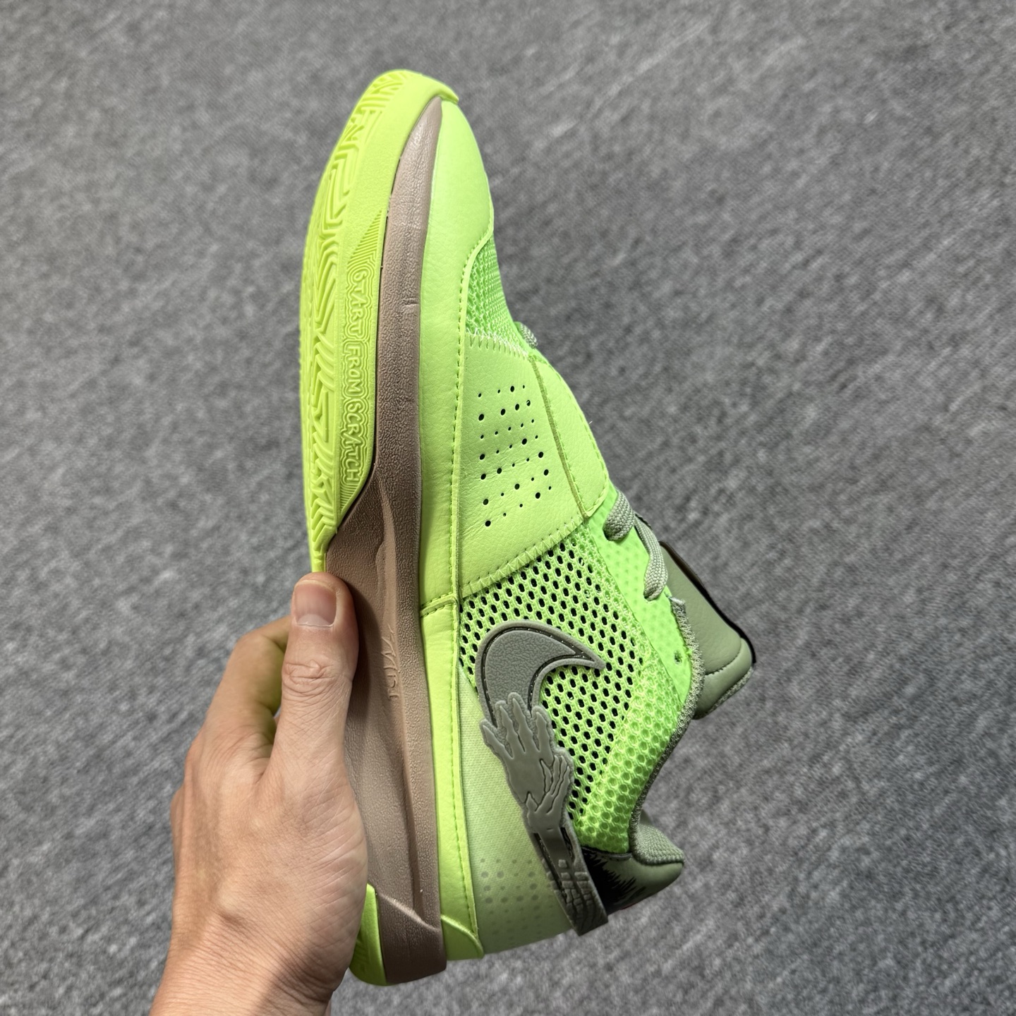 ♨️ 双十一重磅特价 市场知名版本 莫兰特 篮球鞋 绿色！尺码40-47齐，♨️偏小0.5-1个尺码！货