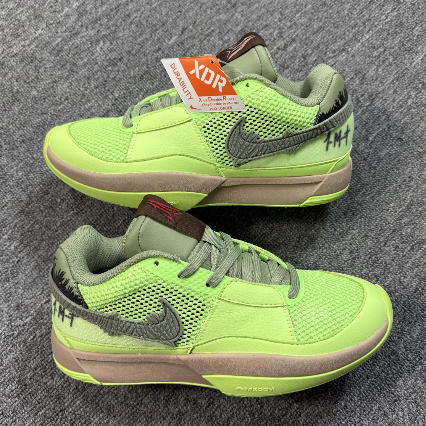 ♨️ 双十一重磅特价 市场知名版本 莫兰特 篮球鞋 绿色！尺码40-47齐，♨️偏小0.5-1个尺码！货